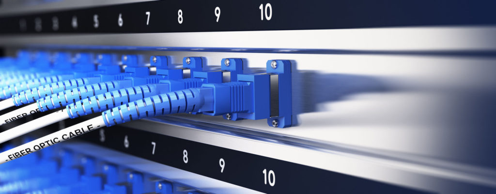 fiber optic cable panel